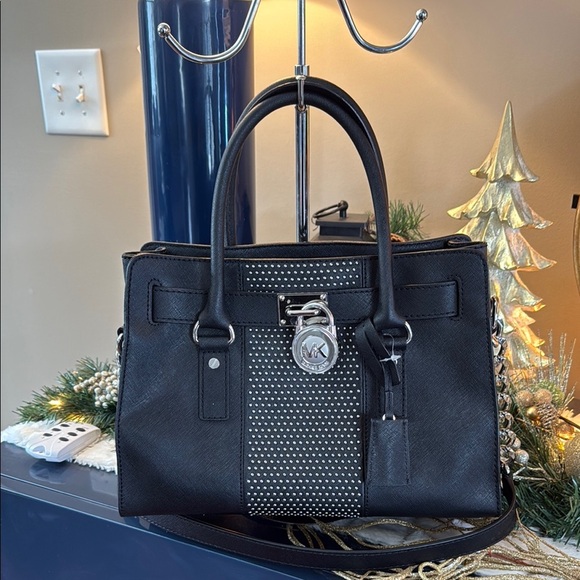 MICHAEL Michael Kors Handbags - MICHAEL Michael Kors Black Studded Handbag